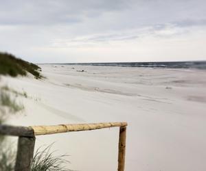 Plaża Słajszewo - lokalizacja pierwszej polskiej elektrowni jądrowej w gm. Choczewo