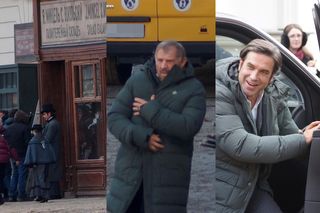 Dorociński, Kondrat i Ogrodnik na planie Lalki! Gwiazdorskie warunki uchwycił nasz fotograf