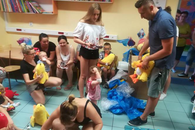 Radość małych pacjentów przede wszystkim, czyli finał akcji „Pluszak” 