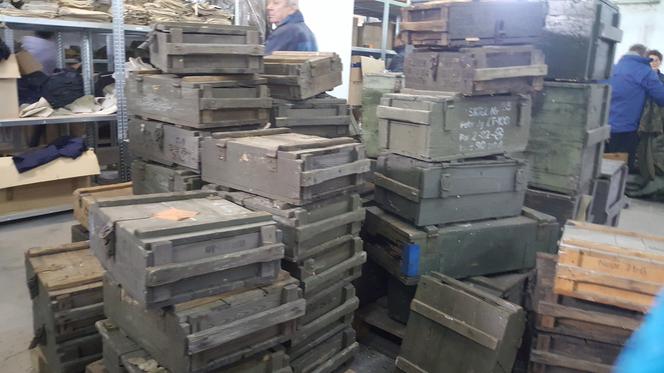 Kolejne wietrzenie wojskowych magazynów w Gliwicach