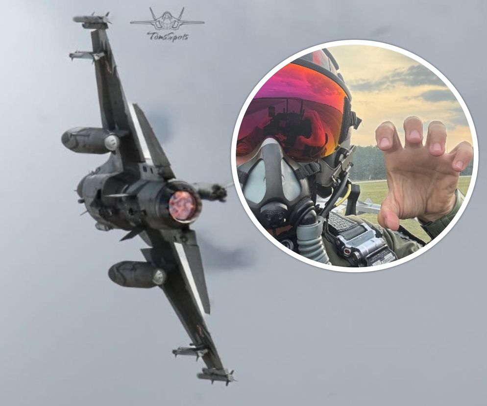 Tragiczny lot F-16 w Radomiu. To ostatnie zdjęcie i nagranie pilota