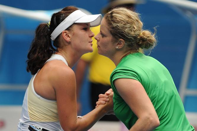 Agnieszka Radwańska, Kim Clijsters