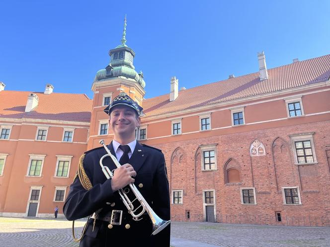 Hejnalista Straży Miejskiej w Warszawie