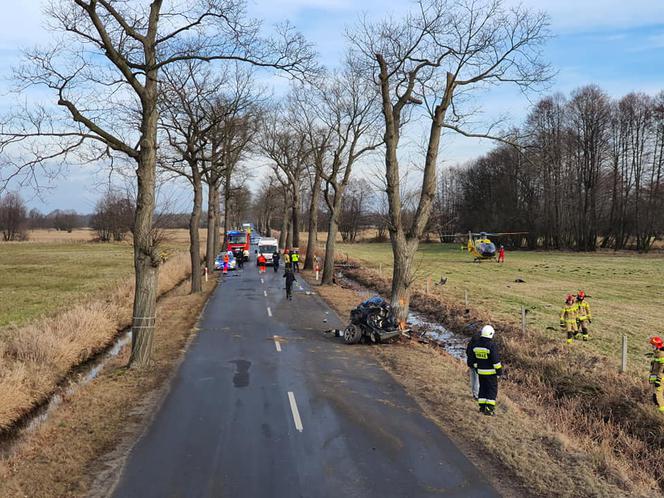 Koszmarny wypadek pod Żaganiem