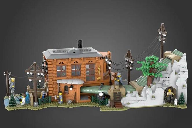 LEGO Ideas ELEKTROWNIA WODNA