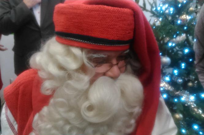 Święty Mikołaj z Laponii przyleciał do Łodzi!