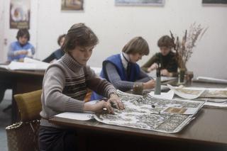 Fabryka dywanów w Białymstoku, 1979 r.