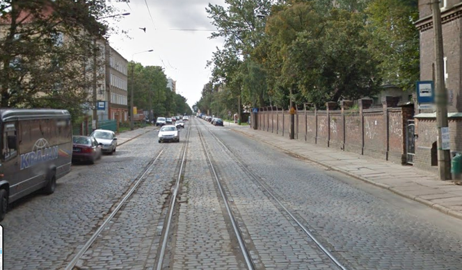 Ulica Potulicka w Szczecinie przed przebudową