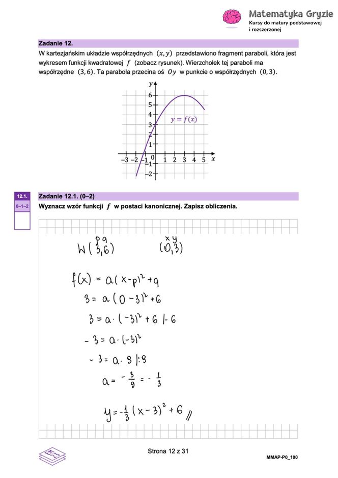 Matura 2025: matematyka 6.05.2025. ODPOWIEDZI z matematyki. Zobacz rozwiązane zadania [Formuła 2023]