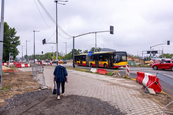 Budowa tramwaju do Wilanowa w Warszawie