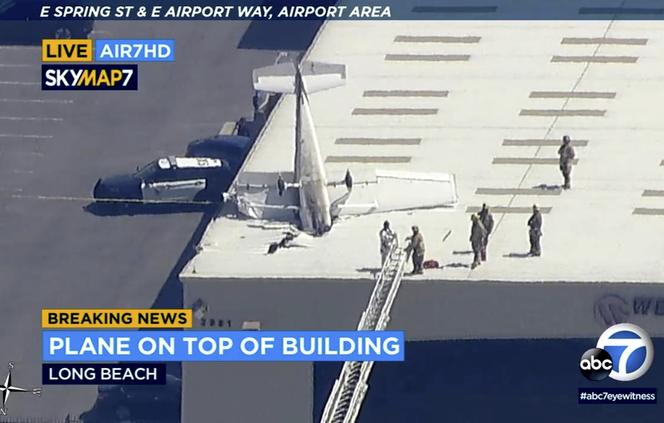 Samolot wbił się w budynek! Okazało się, że doszło do cudu