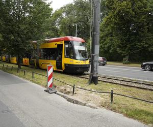 Zwężą al. Waszyngtona? Tramwajarze rozpoczęli pomiary przed remontem