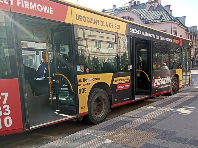 Obecne autobusy miejskie w Kielcach