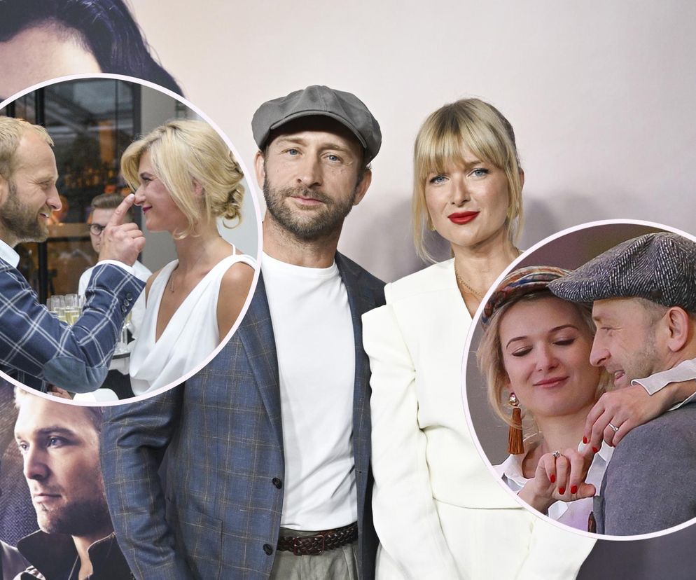 Borys Szyc i Justyna Szyc-Nagłowska