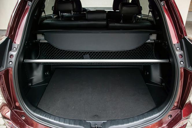 bagażnik w Toyocie RAV4 Hybrid
