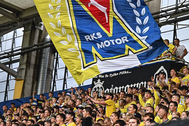 Kibice na Motor Lublin Arena podczas meczu z Arką Gdynia