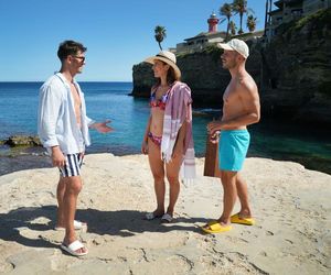 	Barwy szczęścia, odc. 3143. Justin (Jasper Sołtysiewicz), Regina (Kamila Kamińska), Franek (Mateusz Banasiuk)