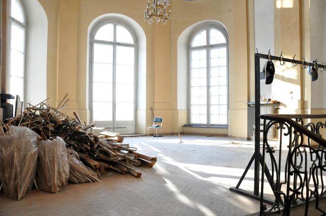 Renowacja pałacu Potockich w Radzyniu Podlaskim