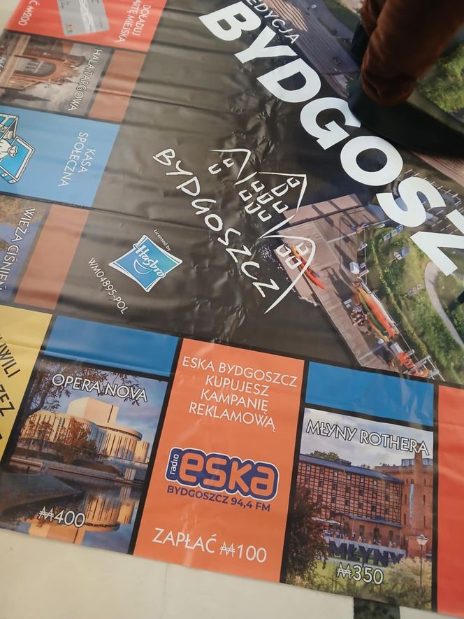 Premiera Monopoly Bydgoszcz. Na planszy jest wszystko co najlepsze w mieście. Polubicie pole Eski Bydgoszcz? 