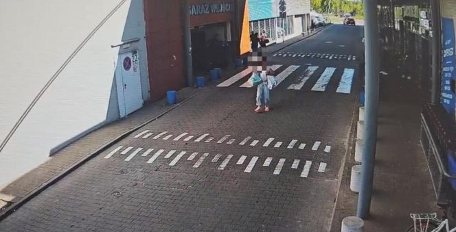 Ukradła i schowała się przed policją za drzewem