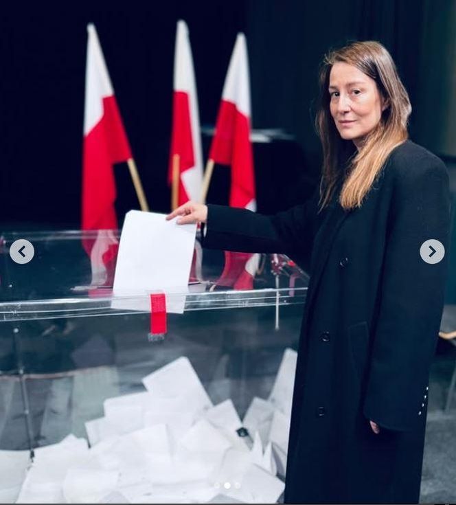 Wybory 2025: Tak Głosują gwiazdy. Maja Ostaszewska