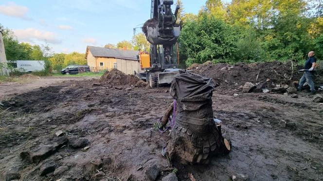 Odnaleziono kolejny fragment pomnika Fryderyka Wilhelma I