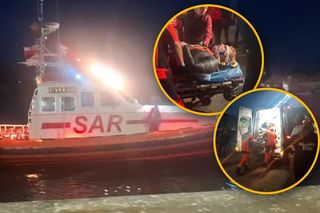 Próbował przepłynąć Bałtyk, zabrakło mu zaledwie 11 kilometrów. Polski pływak o włos od pobicia rekordu