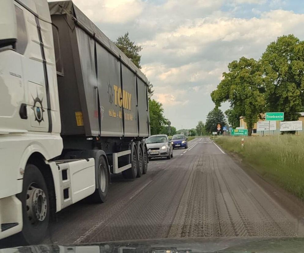 Utrudnienia do końca lipca na trasie Leszno–Osieczna - kierowcy muszą uzbroić się w cierpliwość.