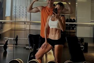 Robert Lewandowski z żoną na urodzinach miliardera