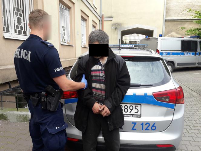Policjanci złapali poszukiwanego mężczyznę 