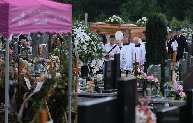 Pogrzeb ofiar zabójstwa w Borowcach