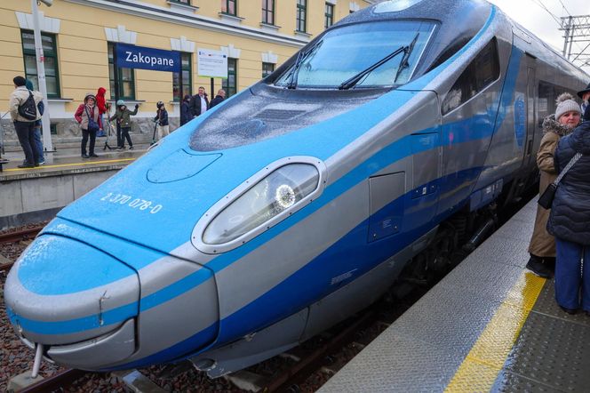 Pierwsze Pendolino w Zakopanem