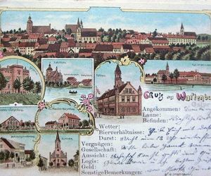 To urokliwe miasteczko pod Olsztynem zachwyca panoramą. Zobacz zdjęcia nawet sprzed 120 lat!