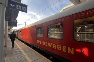 Pociąg retro w Szczecinie 2024 