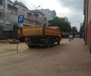 Remont na ul. Błonie w Siedlcach