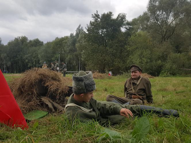 Inscenizacja Bitwy Warszawskiej w Gilowicach