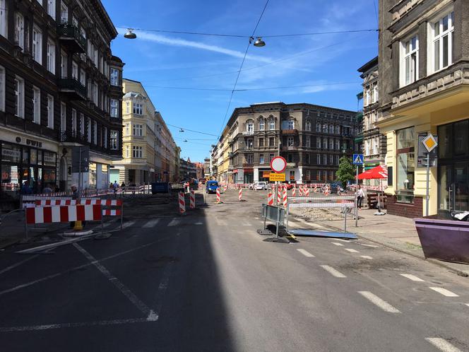 Remont ul. Jagiellońskiej w Szczecinie