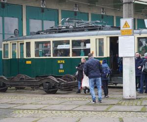 Katarzynki 2024 - wystawa tramwajów przy historycznej zajezdni przy ulicy Madalińskiego