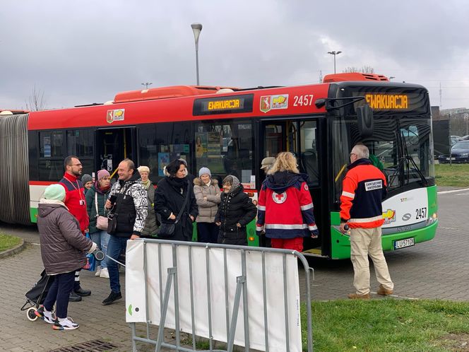 Trwa ewakuacja mieszkańców Lublina