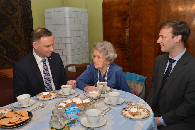 108-latka zagrała dla prezydenta