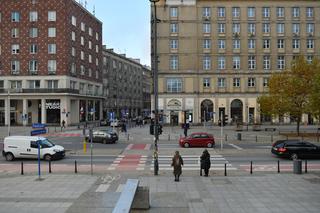 Skrzyżowanie ul. Świętokrzyskiej z pl. Powstańców Warszawy