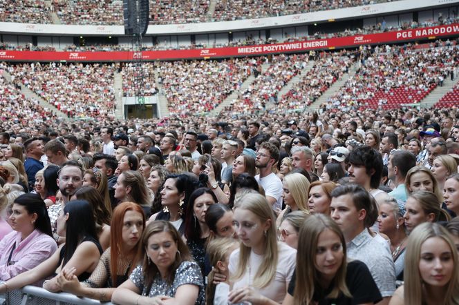 Koncert Jennifer Lopez w Warszawie (25.07.2025) - część pierwsza. Organizatorem koncertu jest Prestige MJM