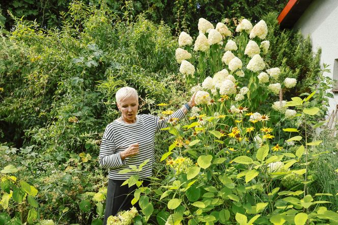 Ewa Telega pokazała ukochane miejsce. Aktorka uwielbia swój ogród