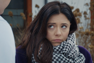 M jak miłość, odc. 1726. Iza (Adriana Kalska), Radek (Philippe Tłokiński)