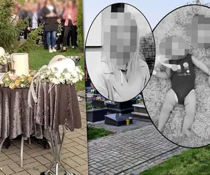 Prochy Lenki i Mai spoczęły w białych sercach. Rozpacz babci łamie serce