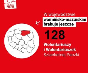 Szlachetna Paczka szuka jeszcze 128 wolontariuszy w warmińsko-mazurskim