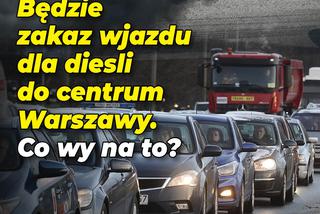 Zakaz wjazdu dla starych aut w całej Warszawie? Ratusz chce szerszej strefy czystego transportu. Podał wyniki konsultacji