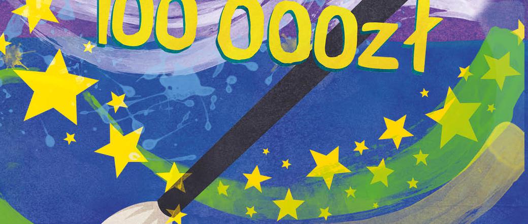 Laureat pierwszego etapu konkursu Piórko 2015. Nagroda Biedronki za książkę dla dzieci wybrany.