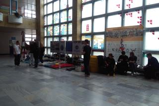 Protest rezydentów w Krakowie