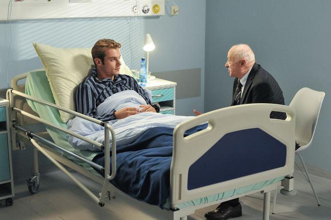 Barwy szczęścia, odcinek 1979.  Jan Szuman (Stanisław Brudny), Paweł (Mateusz Rzeźniczak)